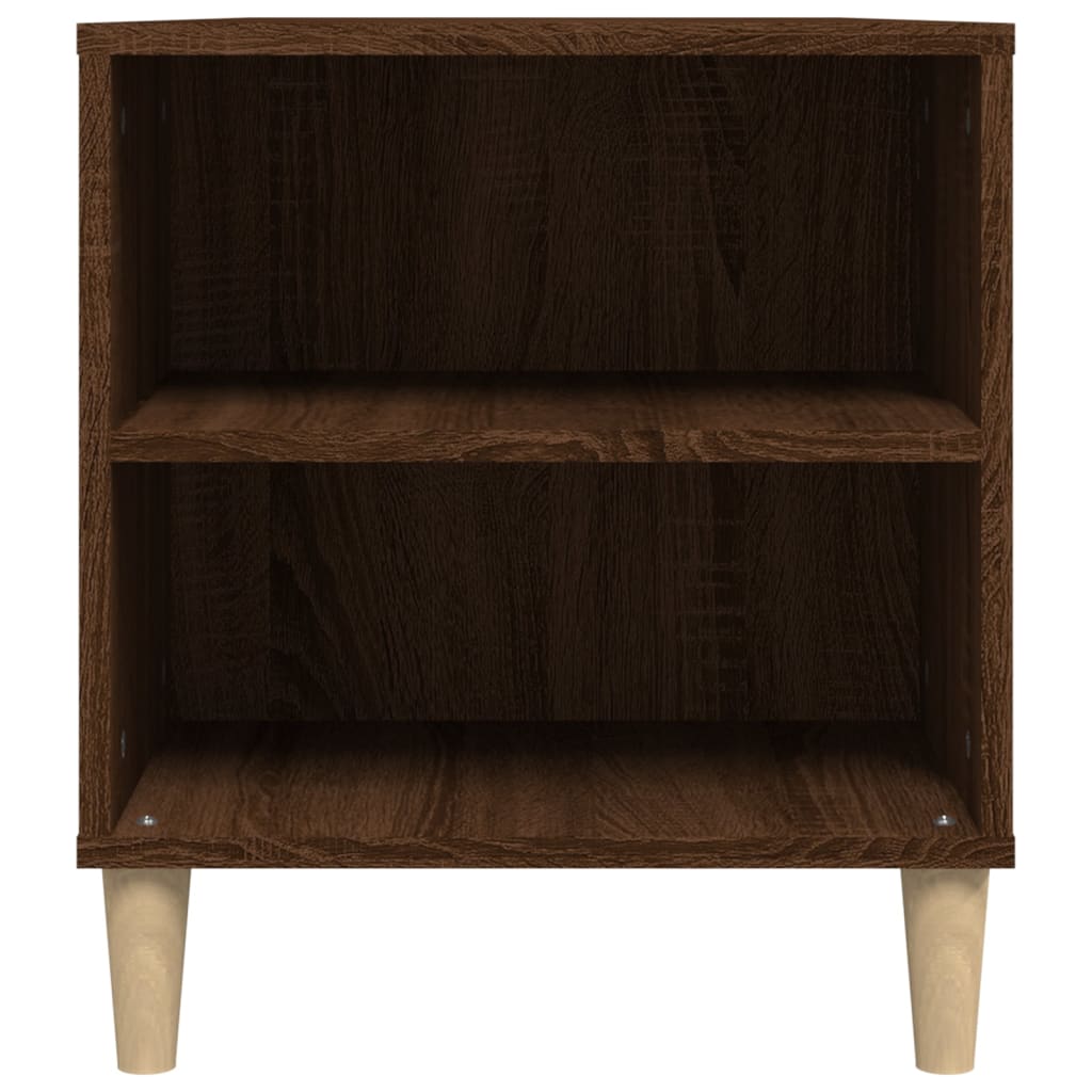 Meuble TV Chêne marron 102x44,5x50 cm Bois d'ingénierie