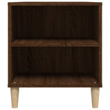 Meuble TV Chêne marron 102x44,5x50 cm Bois d'ingénierie