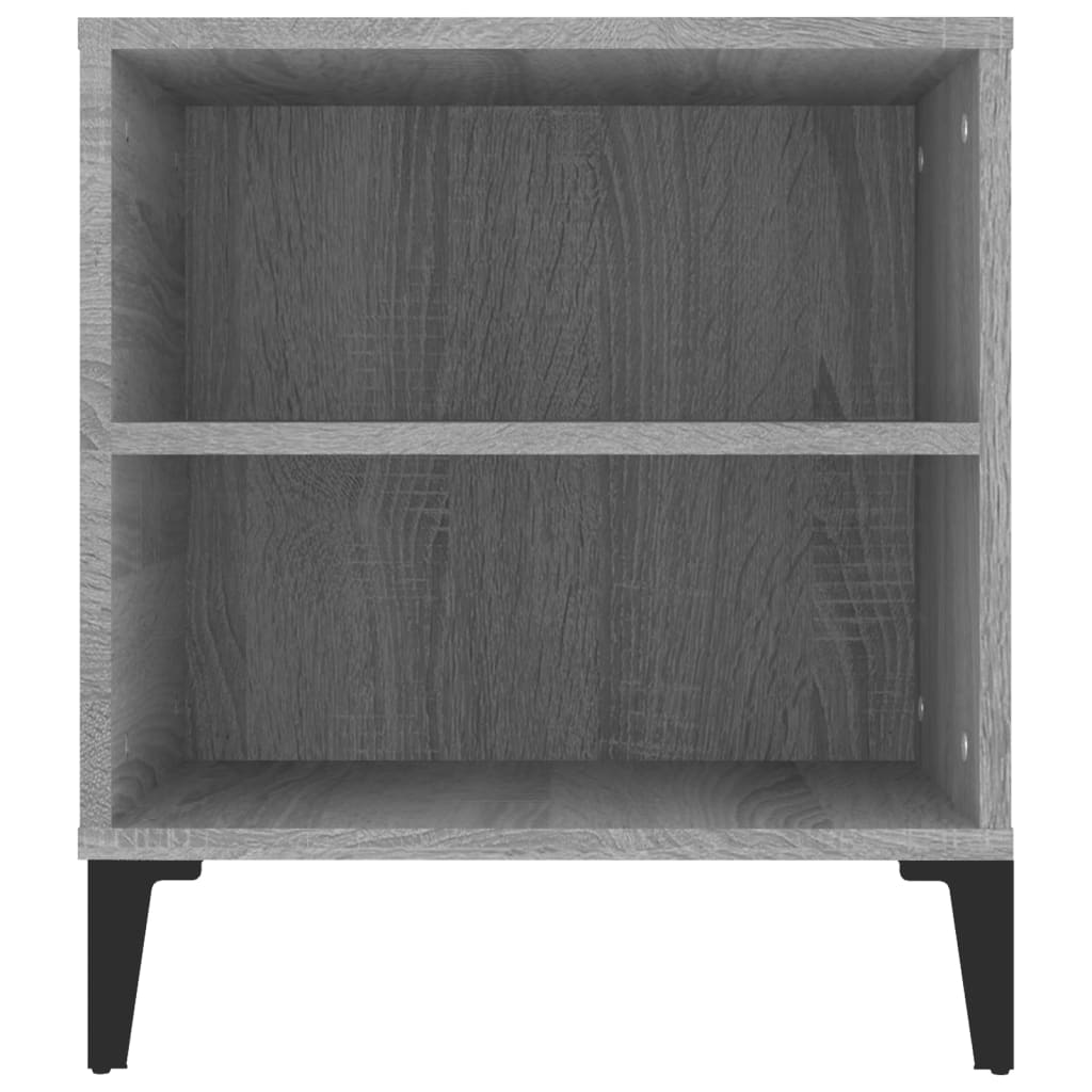 Meuble TV Sonoma gris 102x44,5x50 cm Bois d'ingénierie