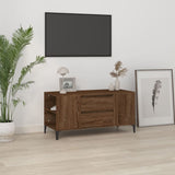 Meuble TV Chêne marron 102x44,5x50 cm Bois d'ingénierie