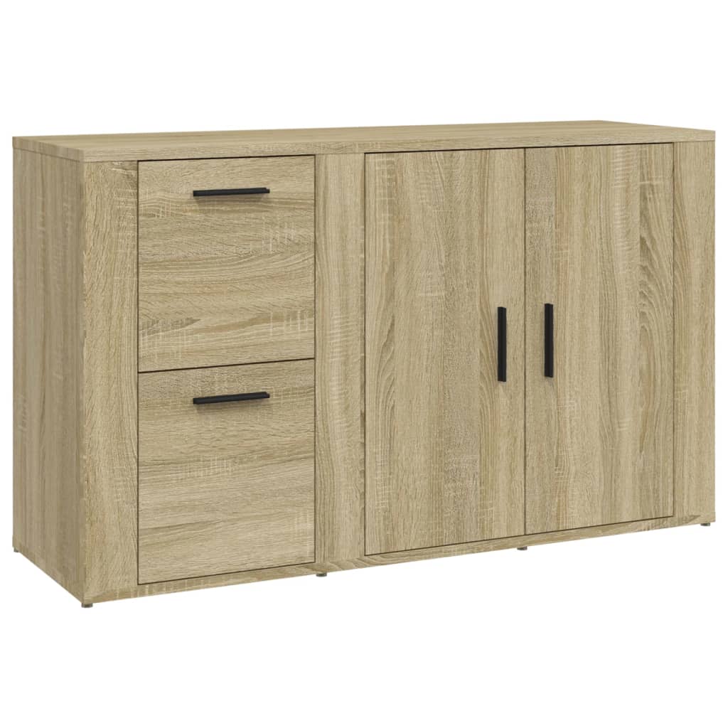 Sideboard Sonoma oak 100x33x59.5 cm Engineered wood