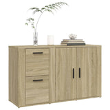 Sideboard Sonoma oak 100x33x59.5 cm Engineered wood