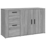 Buffet Sonoma gris 100x33x59,5 cm Bois d'ingénierie