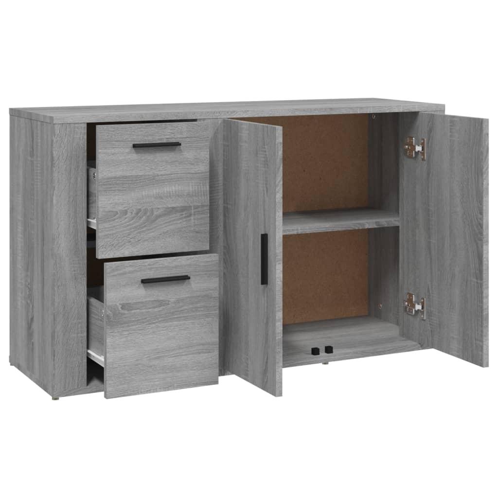 Buffet Sonoma gris 100x33x59,5 cm Bois d'ingénierie