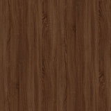 Sideboard Brown Oak 100x33x59.5 cm Engineered wood