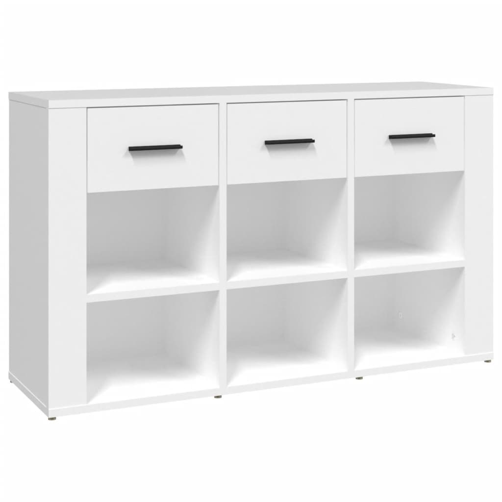 Buffet Blanc 100x30x59,5 cm Bois d'ingénierie