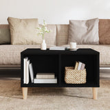 Coffee table Black 60x50x36.5 cm Engineered wood