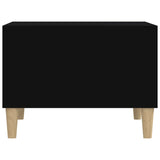 Coffee table Black 60x50x36.5 cm Engineered wood