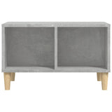 Table basse Gris béton 60x50x36,5 cm Bois d'ingénierie