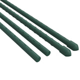 Piquets pour plantes de jardin 30 pcs vert 115 cm acier