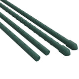 Piquets pour plantes de jardin 30 pcs vert 180 cm acier