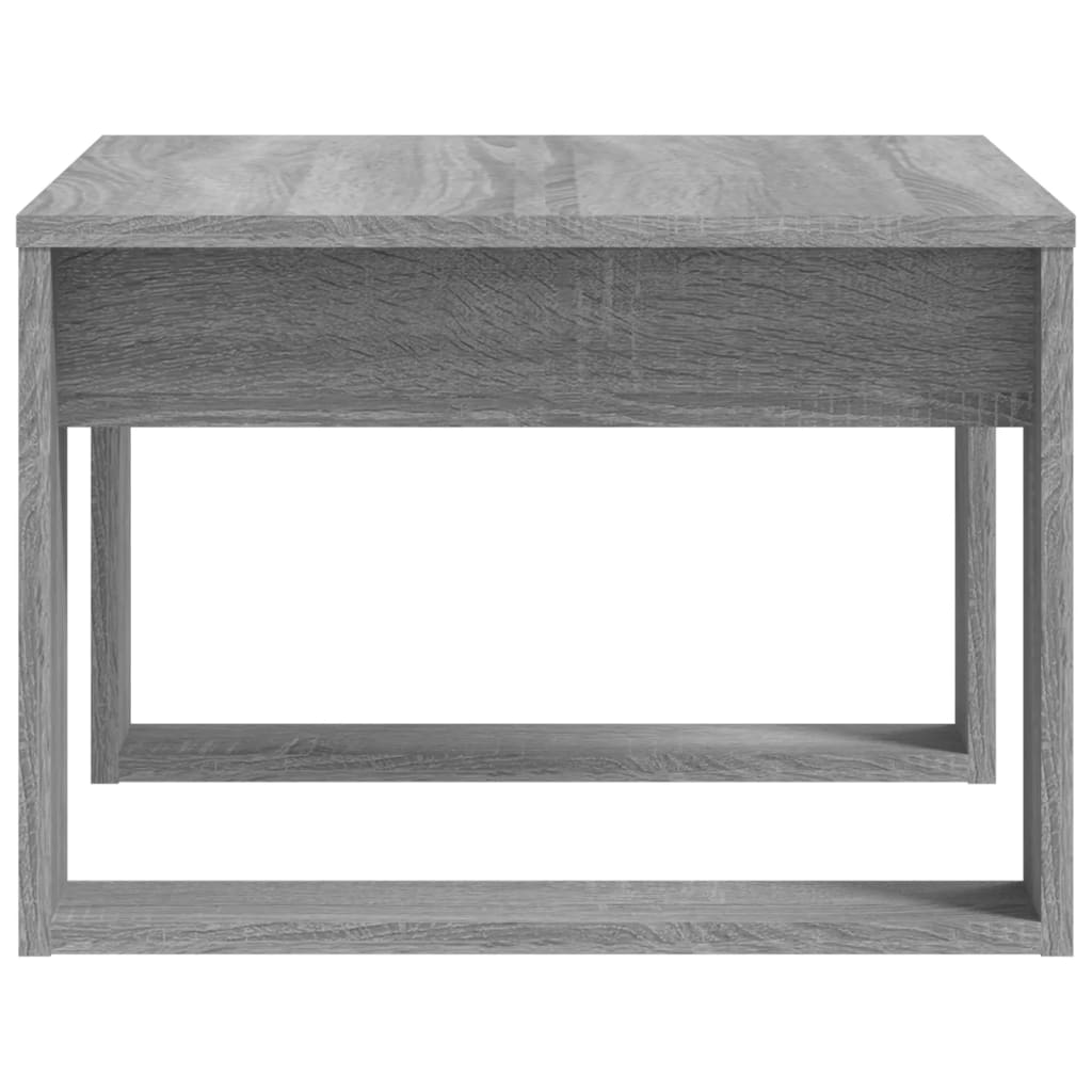 Table d'appoint Sonoma gris 50x50x35 cm Bois d'ingénierie