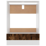 Ofenschrank Räuchereiche 60x46x81,5 cm Holzwerkstoff