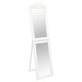 Miroir sur pied Blanc 40x160 cm