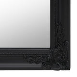 Miroir sur pied Noir 40x160 cm