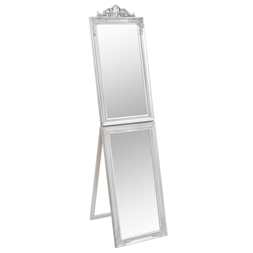 Miroir sur pied Argenté 45x180 cm