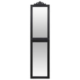 Miroir sur pied Noir 45x180 cm