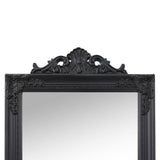 Miroir sur pied Noir 45x180 cm