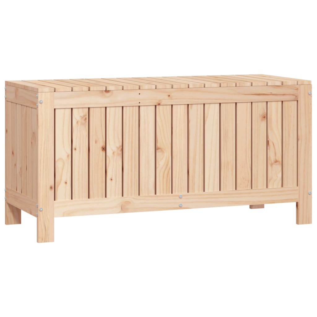 Boîte de rangement de jardin 108x42,5x54 cm Bois massif de pin