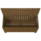 Boîte de rangement de jardin Marron miel 108x42,5x54cm Bois pin