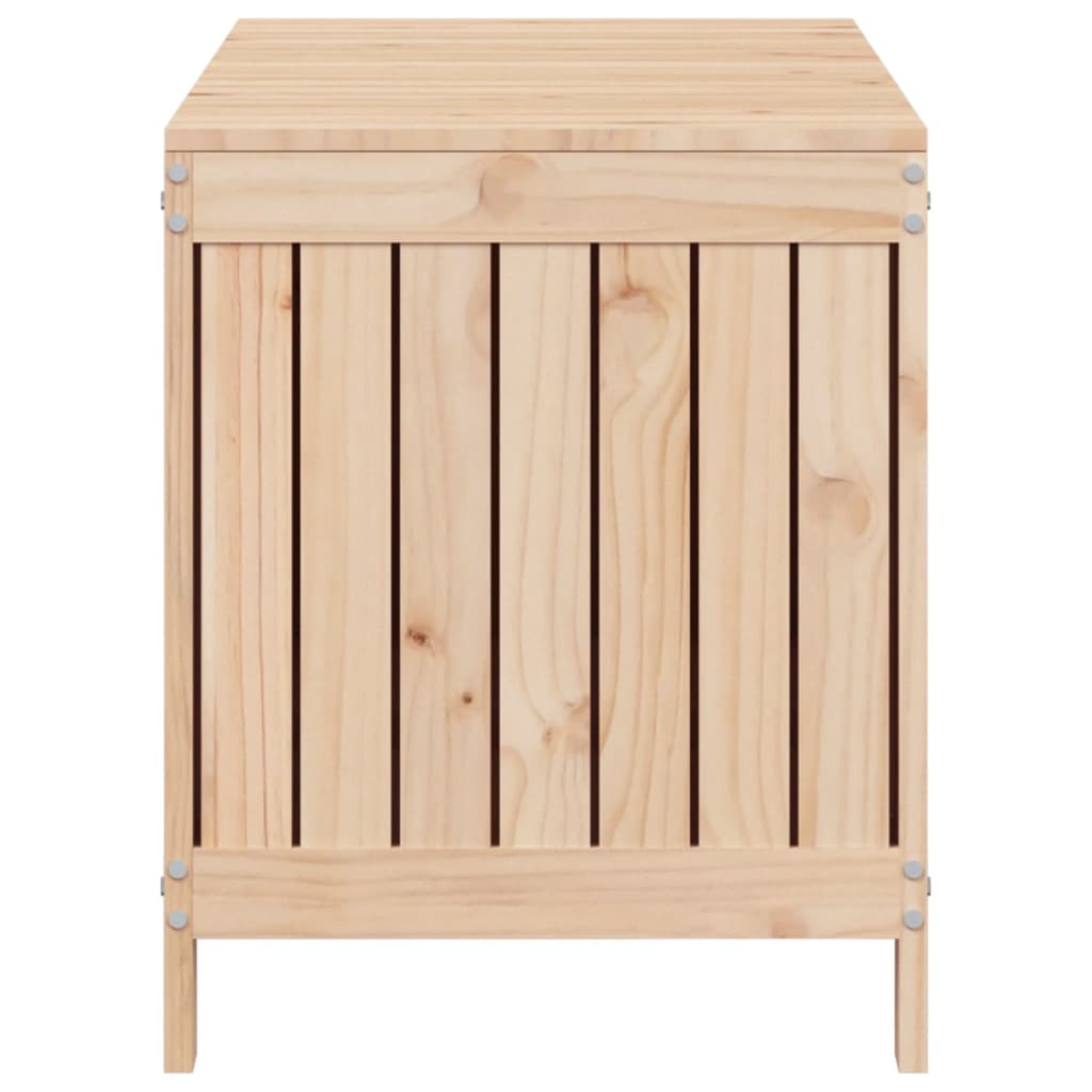 Boîte de rangement de jardin 115x49x60 cm Bois massif de pin