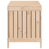 Boîte de rangement de jardin 115x49x60 cm Bois massif de pin