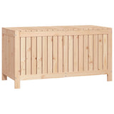 Boîte de rangement de jardin 121x55x64 cm Bois massif de pin