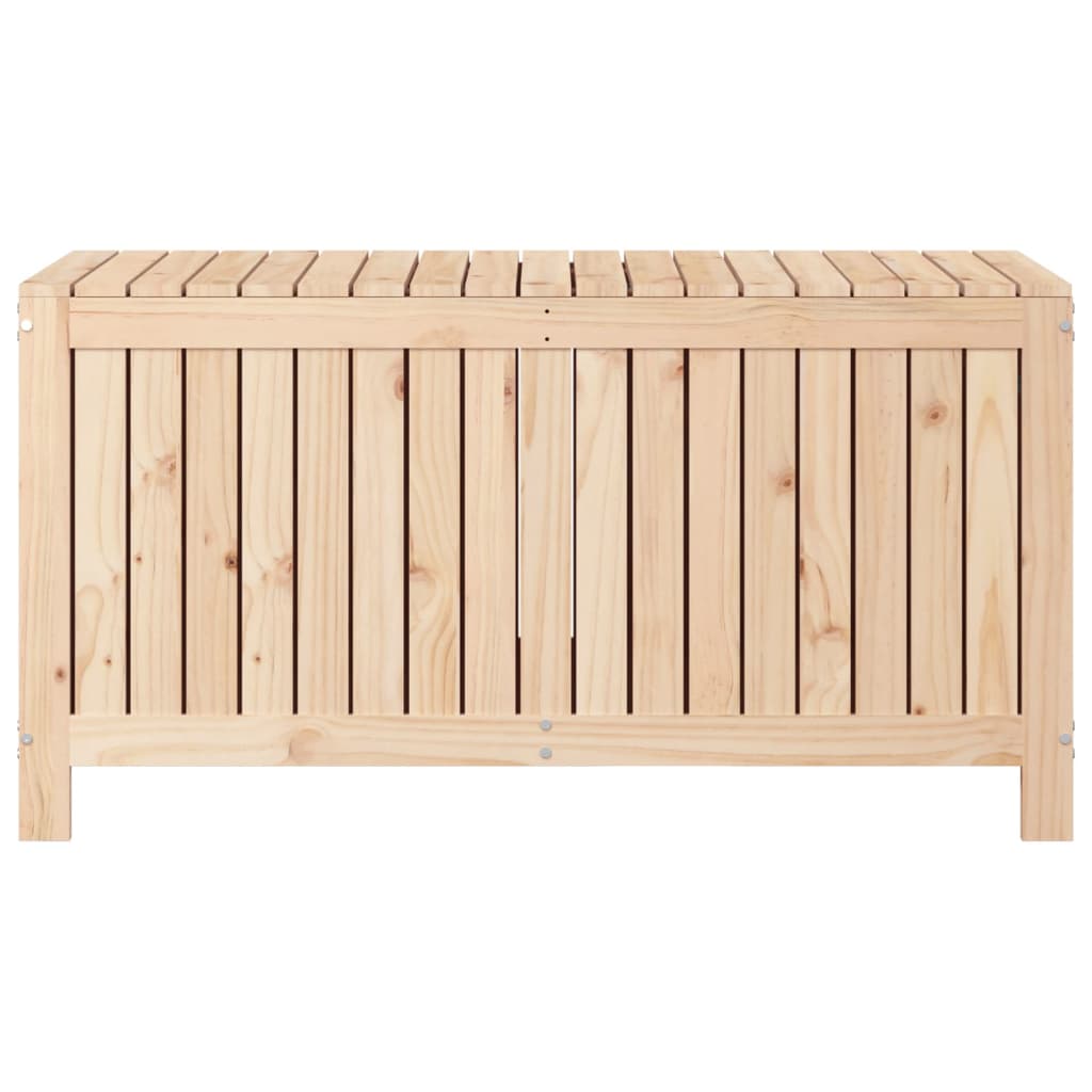 Boîte de rangement de jardin 121x55x64 cm Bois massif de pin