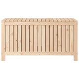 Boîte de rangement de jardin 121x55x64 cm Bois massif de pin