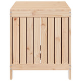 Boîte de rangement de jardin 121x55x64 cm Bois massif de pin