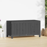 Boîte de rangement de jardin Gris 121x55x64 cm Bois de pin