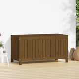 Boîte de rangement de jardin Marron miel 121x55x64 cm Bois pin