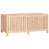 Boîte de rangement de jardin 147x68x64 cm Bois massif de pin