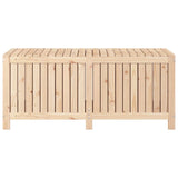 Boîte de rangement de jardin 147x68x64 cm Bois massif de pin