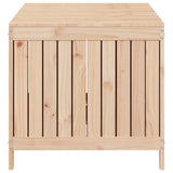 Boîte de rangement de jardin 147x68x64 cm Bois massif de pin