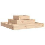 Jardinière 80x80x27 cm Bois massif de pin