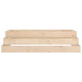 Planter 110x110x27 cm Solid pine wood