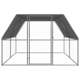 Outdoor chicken coop 3x4x2 m Galvanized steel