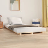 Cadre de lit sans matelas 100x200 cm bois massif de pin