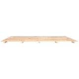 Cadre de lit sans matelas 200x200 cm bois massif de pin