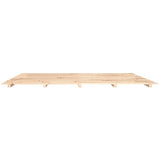 Cadre de lit sans matelas 160x200 cm bois massif de pin