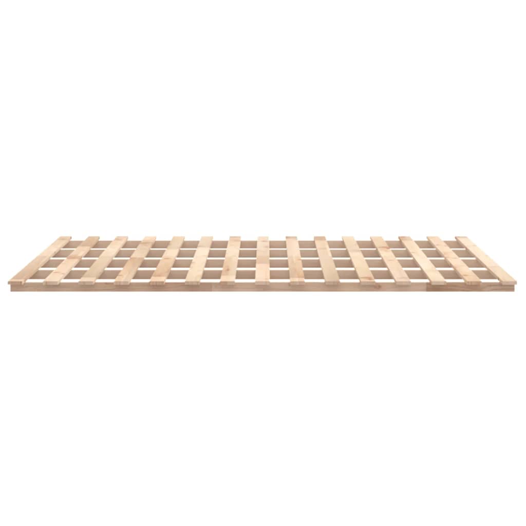 Cadre de lit sans matelas 160x200 cm bois massif de pin