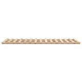 Cadre de lit sans matelas 75x190 cm bois de pin massif