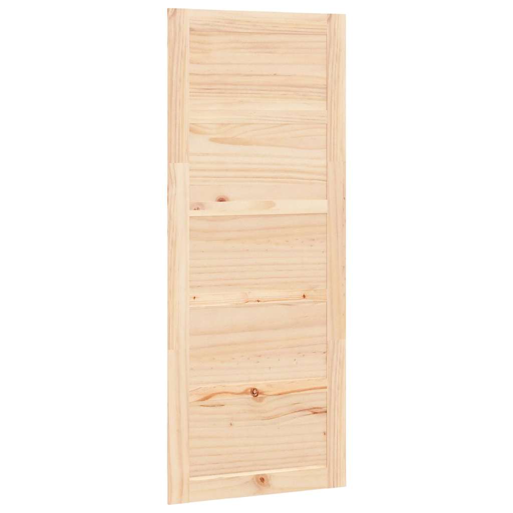 Barn door 80x1.8x204.5 cm Solid pine wood