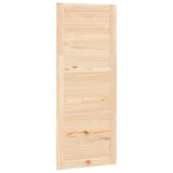 Barn door 80x1.8x204.5 cm Solid pine wood