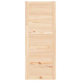 Barn door 80x1.8x204.5 cm Solid pine wood