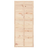 Porte de grange 90x1,8x214 cm Bois massif de pin