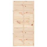 Porte de grange 100x1,8x214 cm Bois massif de pin