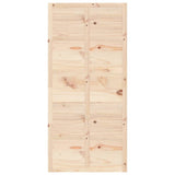 Porte de grange 100x1,8x214 cm Bois massif de pin