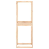 Porte-pneus 63x40x180 cm Bois de pin massif